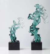 Marble Resin Green Decor - Cavelh